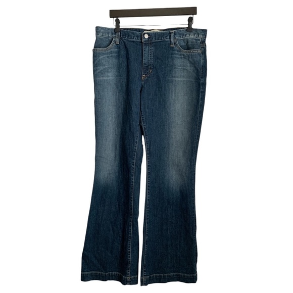 Vintage GAP Women's Jeans Inseam 32" Long and Lean Y2K Denim Jeans - Picture 2 of 6